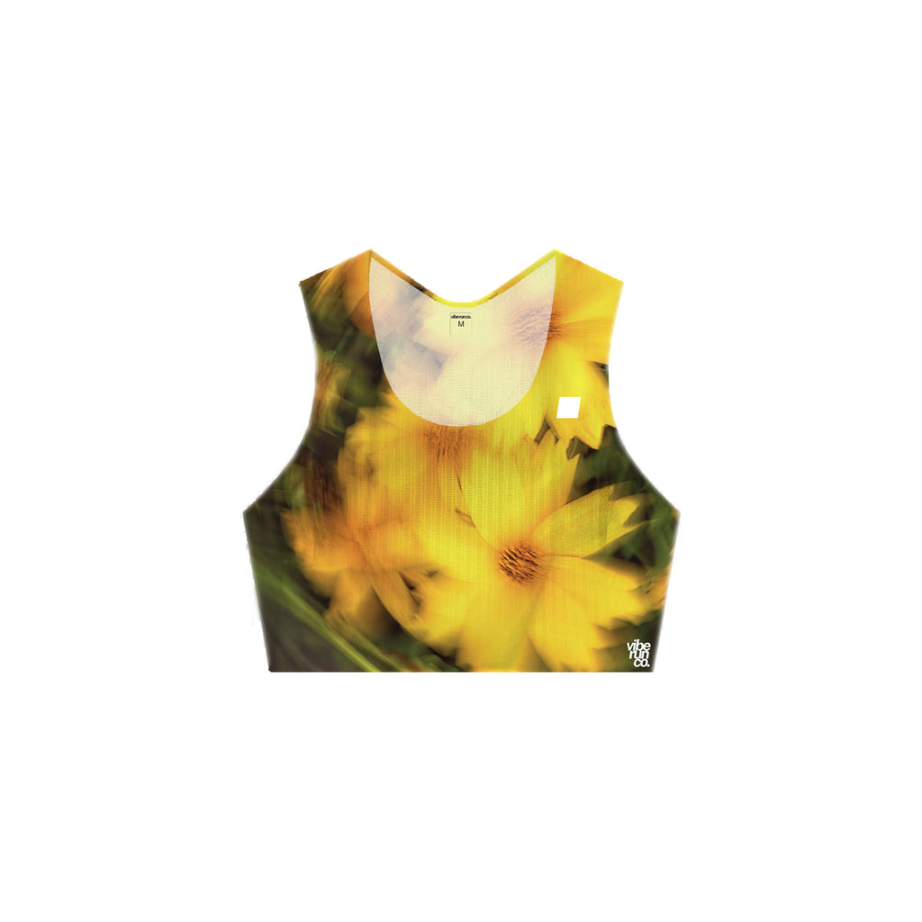 drop_010 - Floral Run (Crop Top)